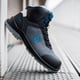Chaussures hautes BOOSTRAM noires/bleues S3S
