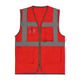 Gilet haute visibilité SAFARI AIR rouge