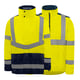 Parka haute visibilité 4 en 1 DAKOTA jaune/marine