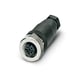 Connecteur série SACC-M12-5CON-PG 7 - M12 - 5 pôles - droit - vissé - femelle - SACC-M12FS-5CON-PG 7
