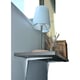 Console emboutie grise - Hauteur 125 mm - Profondeur 100 mm