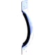Poignée acier tole emboutie 1298 longueur 245 mm