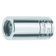 Douille porte-embout à jonc de retenue R.235 - Diamètre de l'embout : 1/4" - Carré d'entraînement : 1/4"