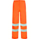 Pantalon de pluie haute visibilité orange