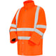 Veste de pluie haute visibilité orange