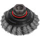 Brosse conique à fils torsadés en acier M14