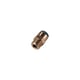Raccord instantané piquage droit LIQUIfit 6905 - R1/4 - 10 mm - laiton nickelé chimique FDA