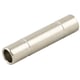 Raccord instantané jonction double 50625 - 8 mm - laiton nickelé - droit