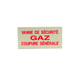Plaque de signalisation PSVB