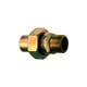 Raccord gaz 3 pièces conique à braser sur cuivre - mâle - 1"1/2 - CU 42