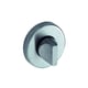 Rosace ronde inox pour béquille LINOX bec-de-cane à condamnation la paire