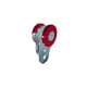 Chariot à 2 galets auto-orientables 0731 pour rail 35 x30 mm charge 5 kg