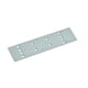Plaque de montage pour ferme-porte TS 83 argent