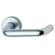 Béquille double PARIS aluminium argent carré de 7 mm