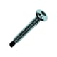 Vis autoperceuse tête cylindrique empreinte carrée Inox A2