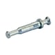 Goujon double DU867 pour montant central épaisseur 19 mm