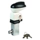 Serrure 1 point pour portillon de piscine TWIST blanc RAL 9010
