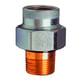 Raccord isolant pour chauffe-eau (diaélectrique) ZRICE2015MF - 3/4'' M - 1/2'' F - mâle-femelle
