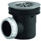 Bonde receveur de douche Ø 60mm à grille sortie horizontale