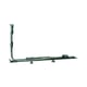 Verrouillage inférieur à galet 6-32012-00-0-1 pour oscillo-battant longueur 215 mm 2 galets