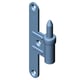 Lame mâle paumelle universelle 6050 pour huisserie bois
