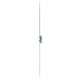 Crémone à barillet 4 galets SECURY R4 carré 8 mm entraxe 92 axe 35 mm longueur 2285 mm