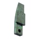 Embout zamak pour verrou à levier pour menuiserie E-13356-00-0-1
