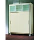 Profil de coulissage et de guidage à encastrer STB 55 longueur 4000 mm PVC gris