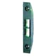 Gâche de tringle 2 vantaux à toupiller pour menuiserie bois E-12614