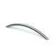 Poignée de meuble VALENCE acier - aspect inox - Entraxe 160 mm - Longueur 184 mm