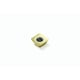 Plaquette de fraisage carbure SEEX-ME07 - Longueur d'arête de coupe : 7,1 mm - Rayon : 0,3 mm - Revêtement PVD - F40M