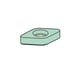 Assise pour porte-plaquette 126