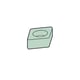 Assise pour porte-plaquette PCN