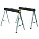Tréteau pliable en aluminium et plastique 75,8 cm - 340 kg Lot de 2 pièces