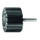 Porte-manchon cylindrique sur tige - diamètre 22 mm - longueur du manchon 20 mm