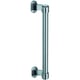 Poignée de tirage renvoyée aluminium poli 502 longueur 220 mm