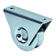 Galet à gorge en V avec support extérieur 325 V diamètre 80 mm
