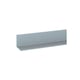 Cornière inégale aluminium anodisé argent