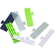 Cales de vitrage plastique 22 X 80 mm