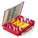 Mallette de bagues pour paumelle menuiserie bois 746 pièces