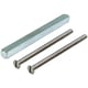 Sachet tige carrée 7 x 130 mm avec vis M4 x 70 mm