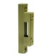 Gâche pour huisserie métallique 747V réglable pour verrou V136 7640 pour porte à recouvrement