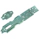 Porte-cadenas à recouvrement ECO avec piton acier
