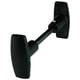 Bouton double ovale évidé fonte noire sans portée carré 6 x 80 mm