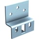 Support à visser pour profil de porte à déplacement latéral série BOB 1703 pour fer plat 40 x 6 mm