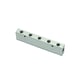 Nourrice de distribution aluminium double femelle 3313 - G1/2 G1/4 - 3 sorties