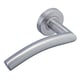 Béquille double sur rosace  inox 202 LC4