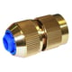 Raccord d'arrosage automatique 3 billes en laiton - raccordement 19 mm