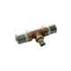 Té inégal PPSU pour tube multicouche - 40 mm - 26 mm - 40 mm