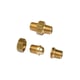 Adaptateur série 0929 - R1/4" - Laiton - NBR - Mâle - 50bar - 0929 01 13